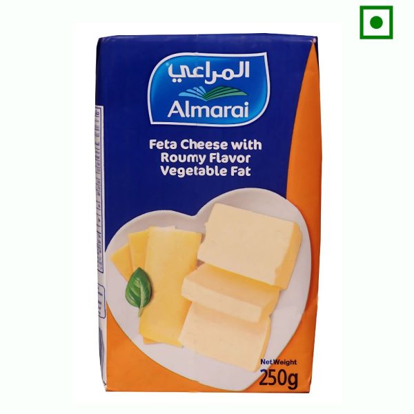Almarai Feta Cheese With Roumy Flavor Vegetable Fat, 250g - Pack of 27